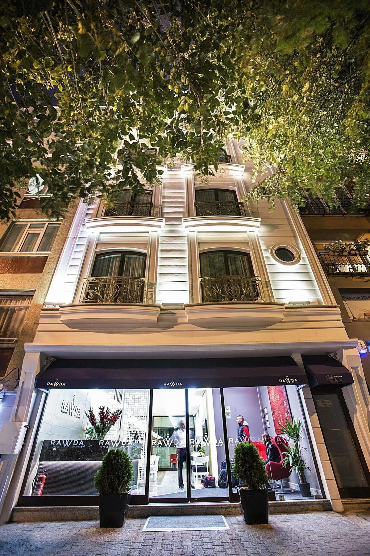 Rawda Hotel Bakirkoy Istanbul Exterior foto